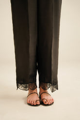 1 Piece Raw Slik Embroidered Bottom (FB0007)